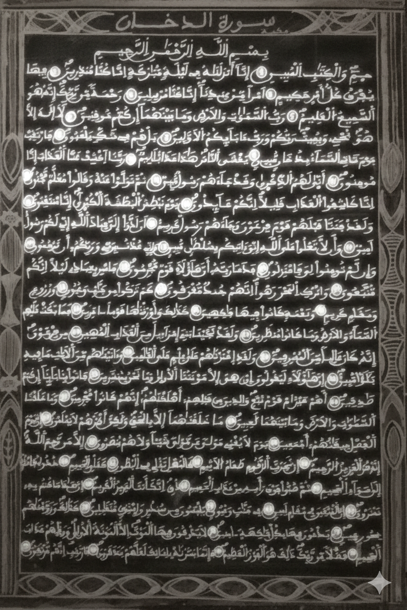 44سورة الدخان