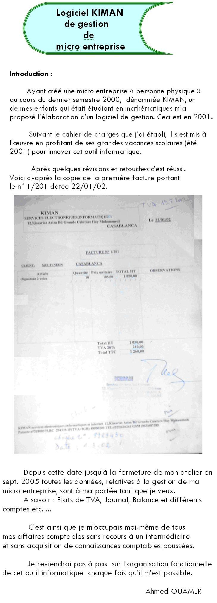 L’innovation au service de la micro-entreprise.